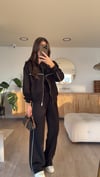 Siyah Fermuarlı Marka Model Modal Takım 