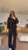 Siyah Fermuarlı Marka Model Modal Takım 