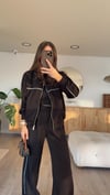 Siyah Fermuarlı Marka Model Modal Takım 