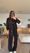 Siyah Fermuarlı Marka Model Modal Takım 