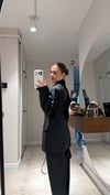Siyah Gabardin Ravi Ceket Takım 