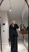 Siyah Gabardin Ravi Ceket Takım 