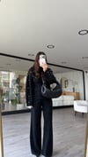 Siyah İncili Marka Model Pantolon Takım