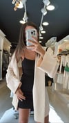 Siyah İp Askılı Pamuk Elbise