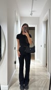 Siyah İspanyol Paça Marka Model Basic Takım
