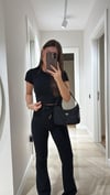 Siyah İspanyol Paça Marka Model Basic Takım