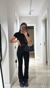 Siyah İspanyol Paça Marka Model Basic Takım