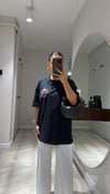 Siyah Lakers Yazılı Tshirt