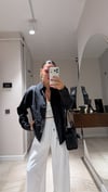 Siyah Ön Düğmeli Marka Model Gömlek