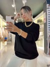 Siyah Oversize Sweat