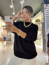 Siyah Oversize Sweat