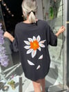 Siyah Papatya Tshirt