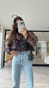 Siyah Puantiyeli Transparan Ceket