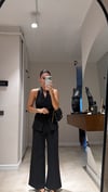 Siyah Yelekli Pantolon Takım