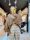 Sütlü Kahve Oversize Kazak 