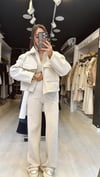Taş Beli Lastikli Bol Paça Basic Pantolon
