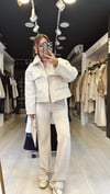 Taş Beli Lastikli Bol Paça Basic Pantolon