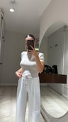 Taş Crop Basic Ravi Tshirt