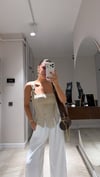 Taş İp Detaylı Korse Bluz