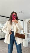 Taş Keten Blazer Ceket 