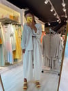 Taş Rengi Beli Lastikli Şalvar Pantolon