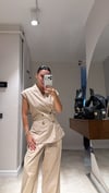 Taş Renk Yelekli Premium Ravi Takım
