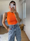 Turuncu Neon Çelik Triko