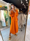 Turuncu Oversize Gömlek