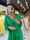 Yeşil Oversize Gömlek