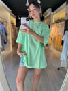 Yeşil Salas Tshirt