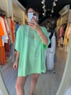 Yeşil Salas Tshirt