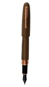 All American Golden Walnut Rose Gold Limited Edition Fountain Pen Omniflex 