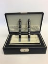 Clkpen ZPÖ01 Atatürk Silüetli Dolma Kalem+Roller Kalem Gümüş