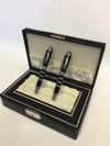 Clkpen ZPÖ01 Atatürk Silüetli Dolma Kalem+Roller Kalem Gümüş