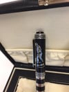 Clkpen ZPÖ03 Atatürk Silüetli Roller Kalem Gümüş