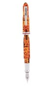 Conklin CK75428 Empire Amber Fountain Pen Omniflex 