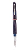 Conklin CK75388 Empire Stardust Blue Fountain Pen Omniflex 