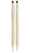 Cross Classic Century 10 Karat Altın Tükenmez+Versatil Kalem 4501