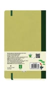 Flexbook FB103 Ecosmiles Olive Çizgili Defter – 13 × 21 cm