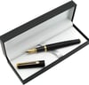 Inoxcrom Wall Street Serisi Elegance Matt Black Dolma Kalem 