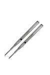 Monteverde Refil Serisi M132 Montblanc Metal Siyah Tükenmez Kalem Yedek 2'li M Uç