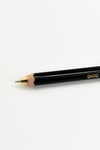 Ohto Pencil Ball 1.0 Wooden Serisi BP-680E-BK Siyah Tükenmez Kalem