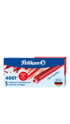 Pelikan 5'li GTP5 Uzun Kartuş Kırmızı