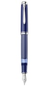 Pelikan M815 Fountain Pen - Metal Striped Blue (Special Edition)