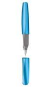 Pelikan P457 Twist Frosted Blue Fountain Pen Blister