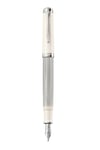 Pelikan Souveraen M405 Silver White Dolma Kalem