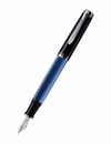 Pelikan Souveraen M805 Black Blue Silver Fountain Pen