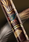 Pelikan Souveran M1000 Maki-e Maki-e Phoenix Dolma Kalem - Limited Edition