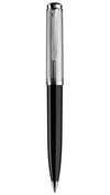 Pelikan Souveran Serisi K420 Siyah Gümüş Tükenmez Kalem