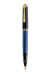 Pelikan Souveran Serisi R400 Mavi Siyah Roller Kalem
